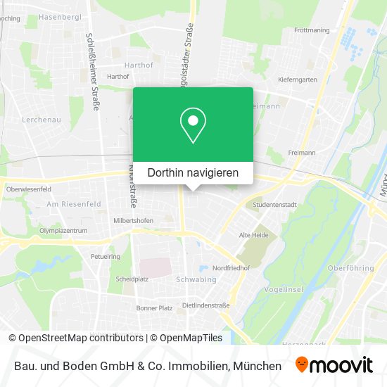 Bau. und Boden GmbH & Co. Immobilien Karte