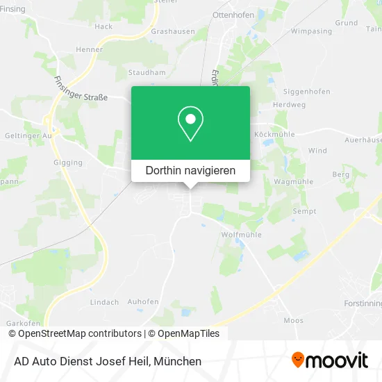 AD Auto Dienst Josef Heil Karte