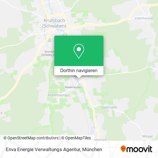 Enva Energie Verwaltungs Agentur Karte