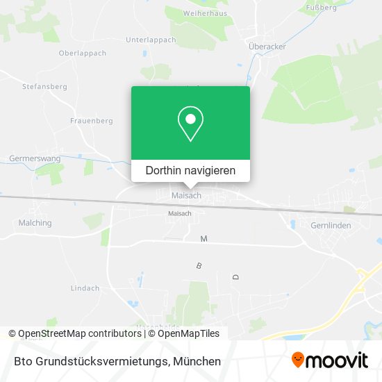 Bto Grundstücksvermietungs Karte
