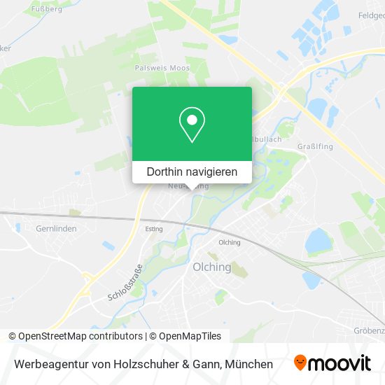 Werbeagentur von Holzschuher & Gann Karte