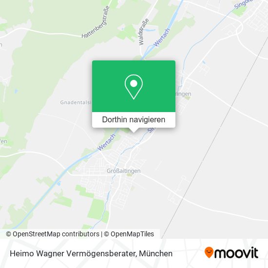 Heimo Wagner Vermögensberater Karte