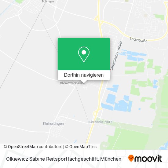 Olkiewicz Sabine Reitsportfachgeschäft Karte