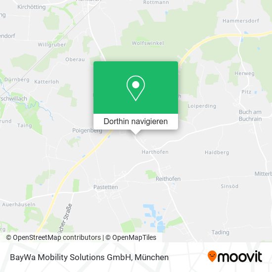 BayWa Mobility Solutions GmbH Karte