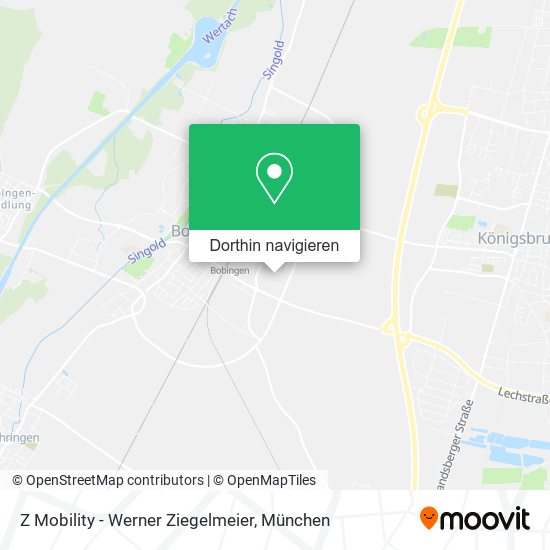 Z Mobility - Werner Ziegelmeier Karte