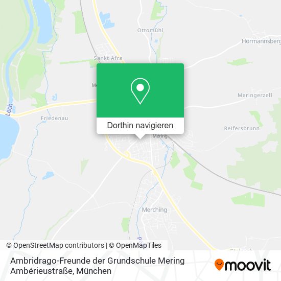 Ambridrago-Freunde der Grundschule Mering Ambérieustraße Karte