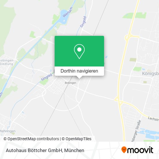 Autohaus Böttcher GmbH Karte