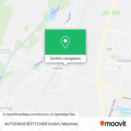 AUTOHAUS BÖTTCHER GmbH Karte