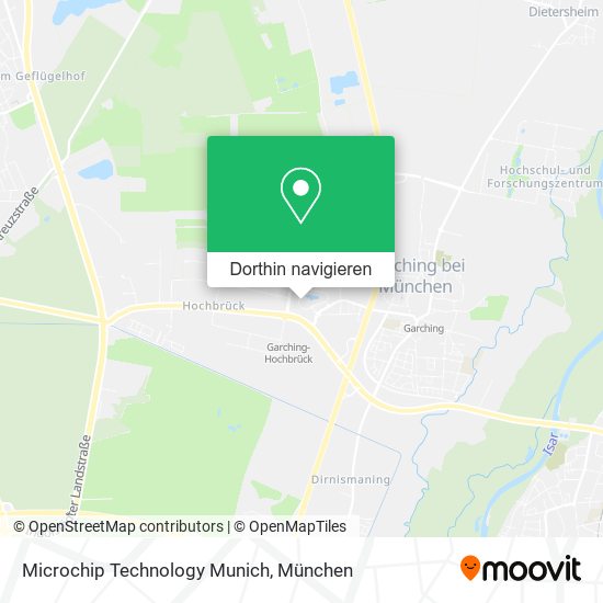 Microchip Technology Munich Karte