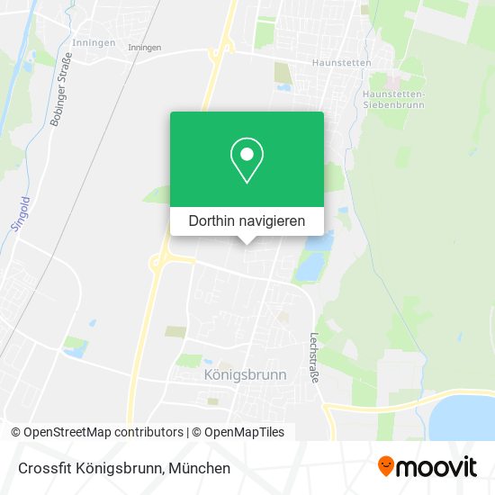 Crossfit Königsbrunn Karte