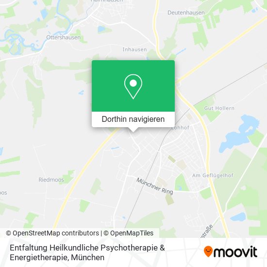 Entfaltung Heilkundliche Psychotherapie & Energietherapie Karte