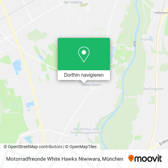 Motorradfreunde White Hawks Niwiwara Karte