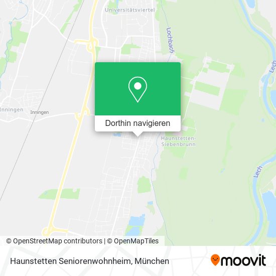 Haunstetten Seniorenwohnheim Karte