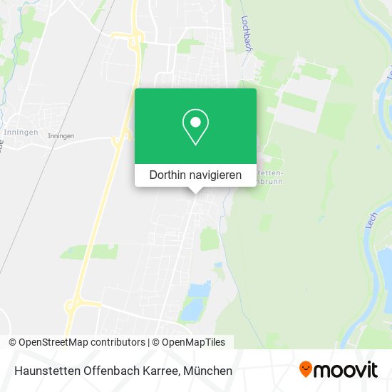 Haunstetten Offenbach Karree Karte