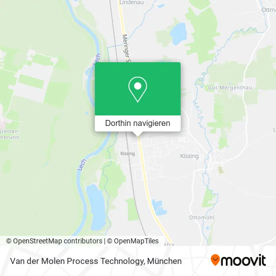 Van der Molen Process Technology Karte