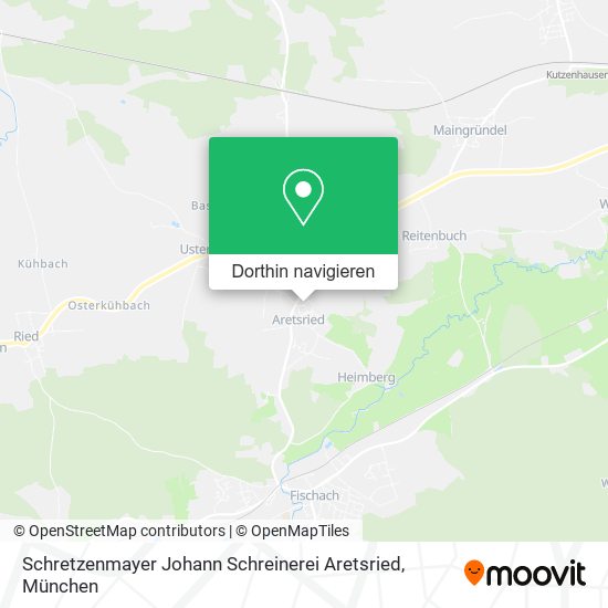 Schretzenmayer Johann Schreinerei Aretsried Karte