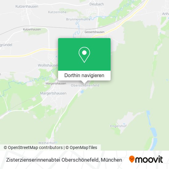 Zisterzienserinnenabtei Oberschönefeld Karte
