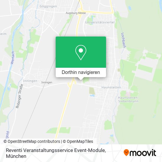 Reventi Veranstaltungsservice Event-Module Karte