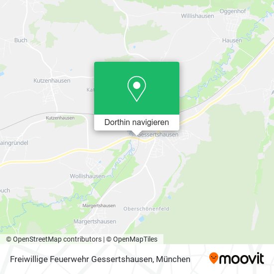 Freiwillige Feuerwehr Gessertshausen Karte