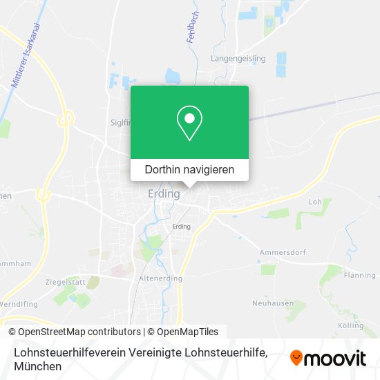 Lohnsteuerhilfeverein Vereinigte Lohnsteuerhilfe Karte