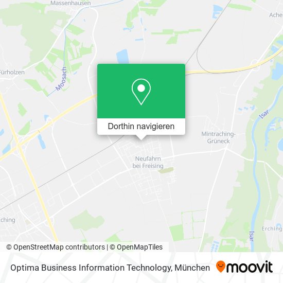 Optima Business Information Technology Karte