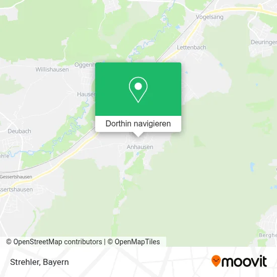 Strehler Karte