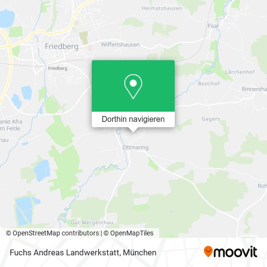 Fuchs Andreas Landwerkstatt Karte