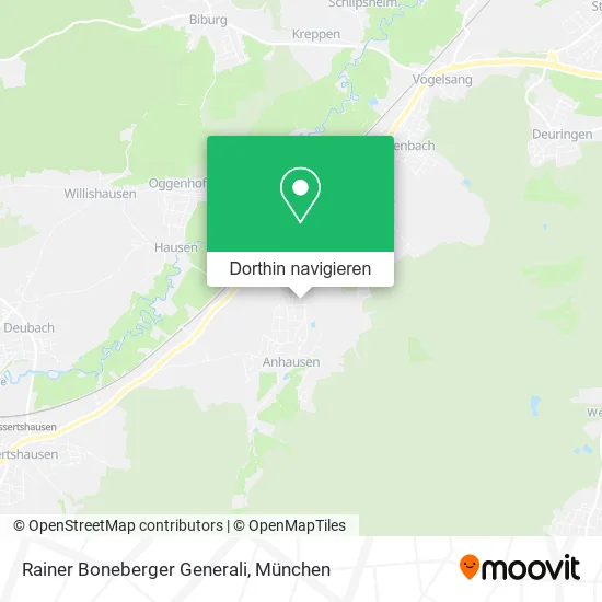 Rainer Boneberger Generali Karte