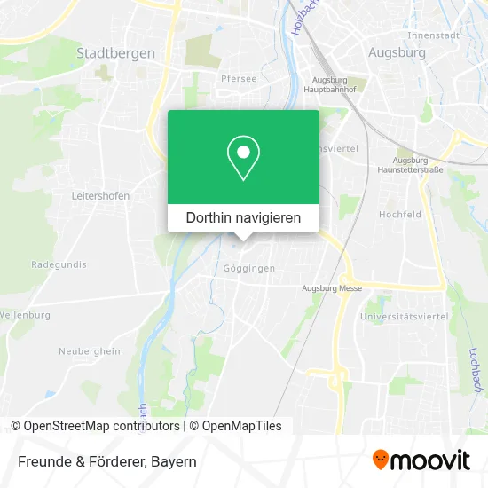 Freunde & Förderer Karte