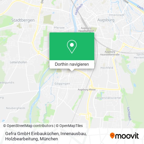 Gefra GmbH Einbauküchen, Innenausbau, Holzbearbeitung Karte
