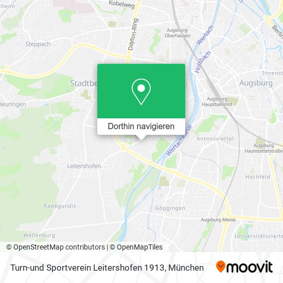 Turn-und Sportverein Leitershofen 1913 Karte