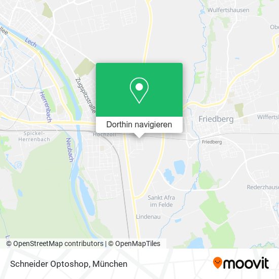 Schneider Optoshop Karte