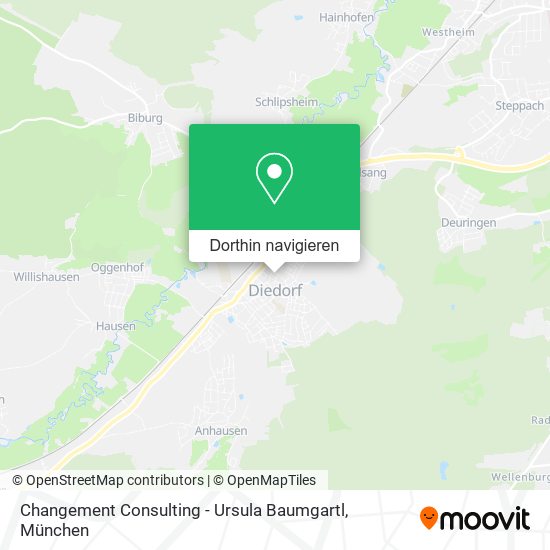 Changement Consulting - Ursula Baumgartl Karte