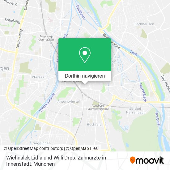 Wichnalek Lidia und Willi Dres. Zahnärzte in Innenstadt Karte