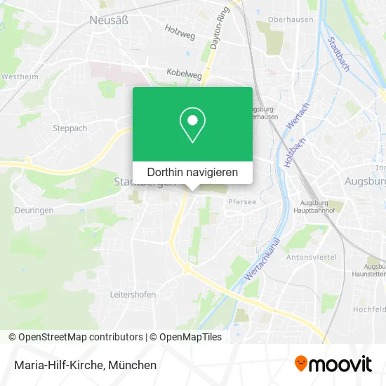 Maria-Hilf-Kirche Karte