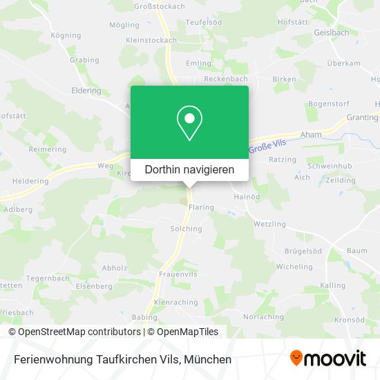 Ferienwohnung Taufkirchen Vils Karte