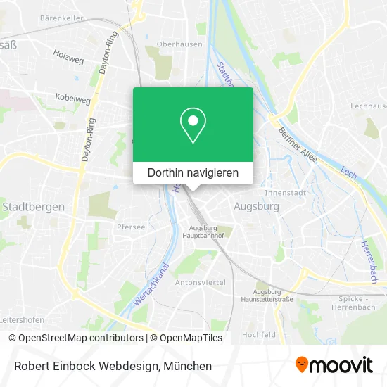 Robert Einbock Webdesign Karte