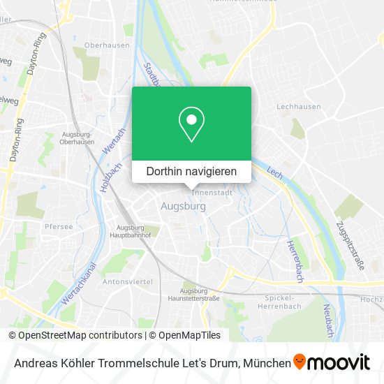 Andreas Köhler Trommelschule Let's Drum Karte