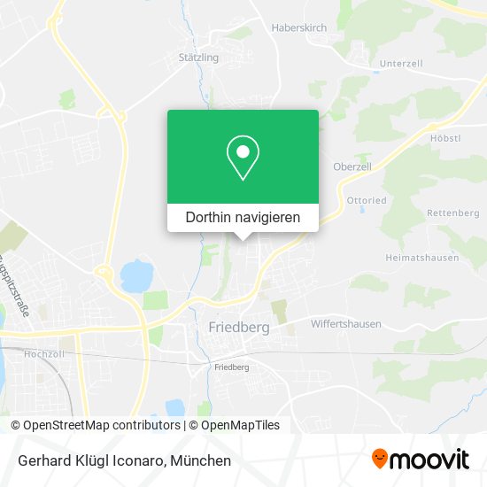 Gerhard Klügl Iconaro Karte