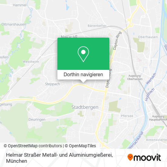 Helmar Straßer Metall- und Aluminiumgießerei Karte