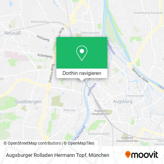 Augsburger Rolladen Hermann Topf Karte