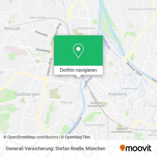 Generali Versicherung: Stefan Roelle Karte