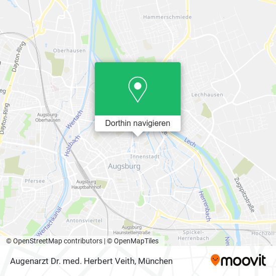Augenarzt Dr. med. Herbert Veith Karte