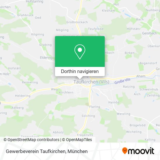 Gewerbeverein Taufkirchen Karte