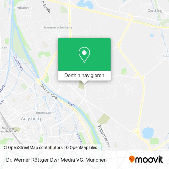 Dr. Werner Röttger Dwr Media VG Karte