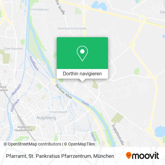 Pfarramt, St. Pankratius Pfarrzentrum Karte
