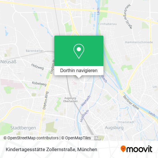 Kindertagesstätte Zollernstraße Karte