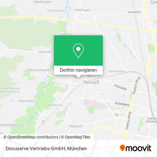 Docuserve Vertriebs-GmbH Karte