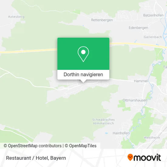 Restaurant / Hotel Karte