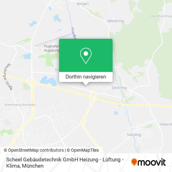 Scheel Gebäudetechnik GmbH Heizung - Lüftung - Klima Karte